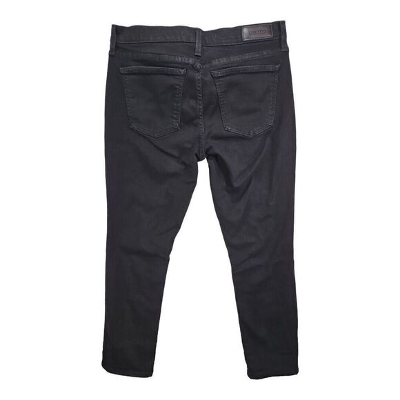 Big Star Jeans Solid Black Stretch Straight Premium Denim Size 31 - Picture 4 of 8